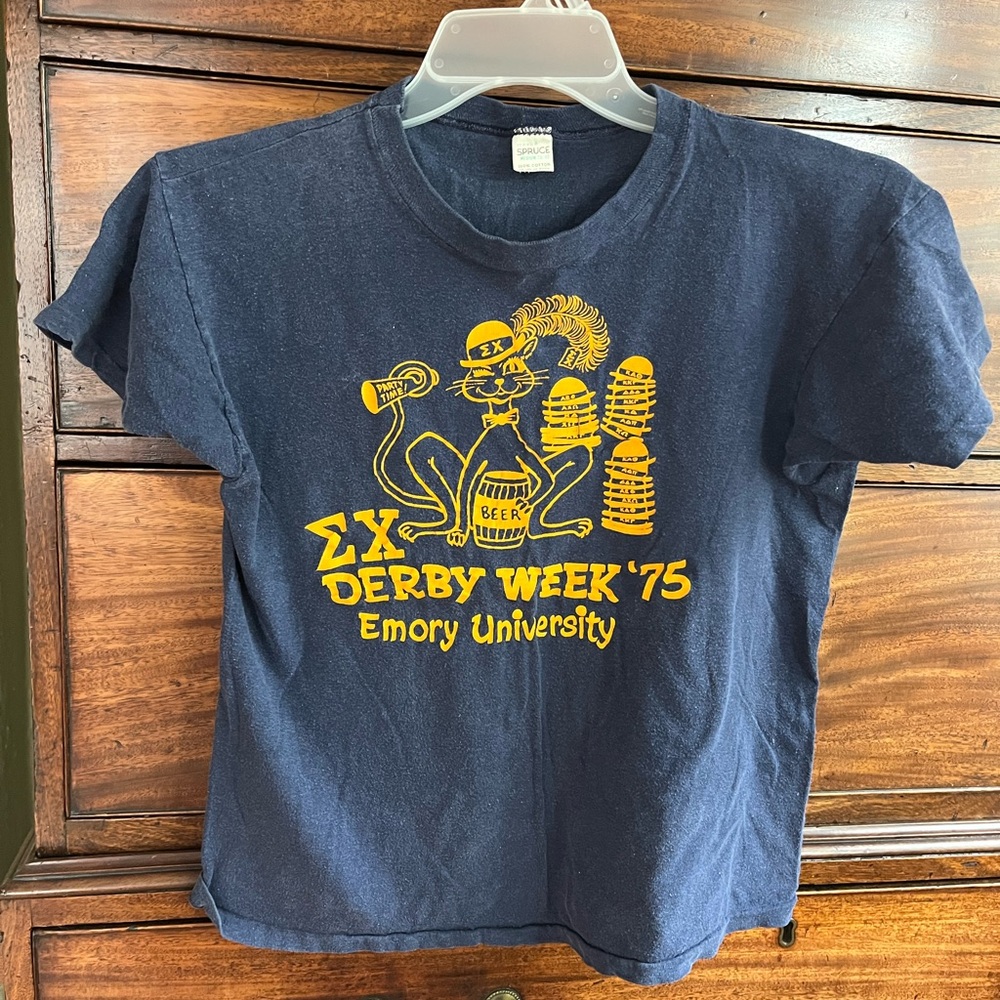 Emory University Navy Blue T-Shirt